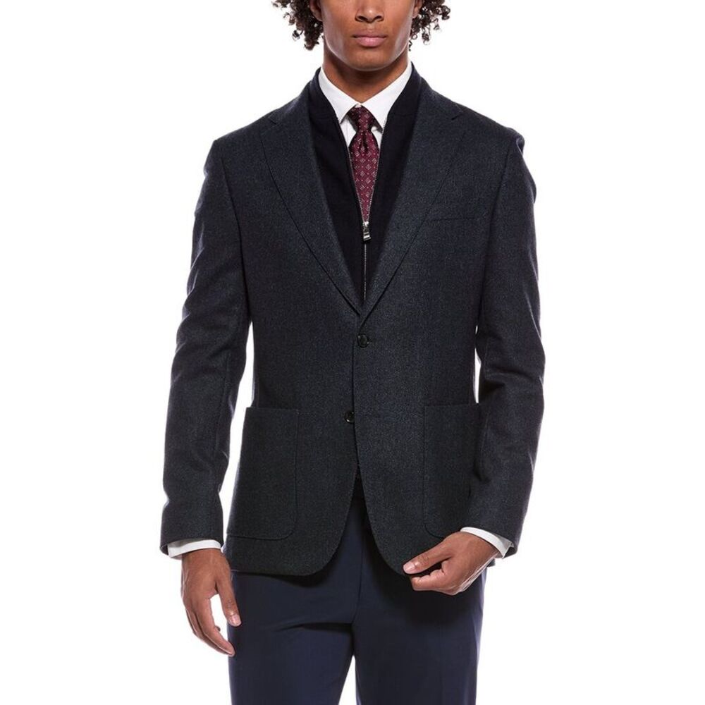 Hugo Boss Mens  Hutson Wool-Blend Blazer